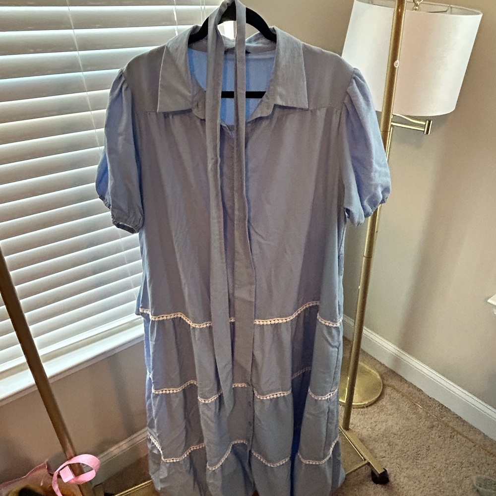 Blue Maxi Dress